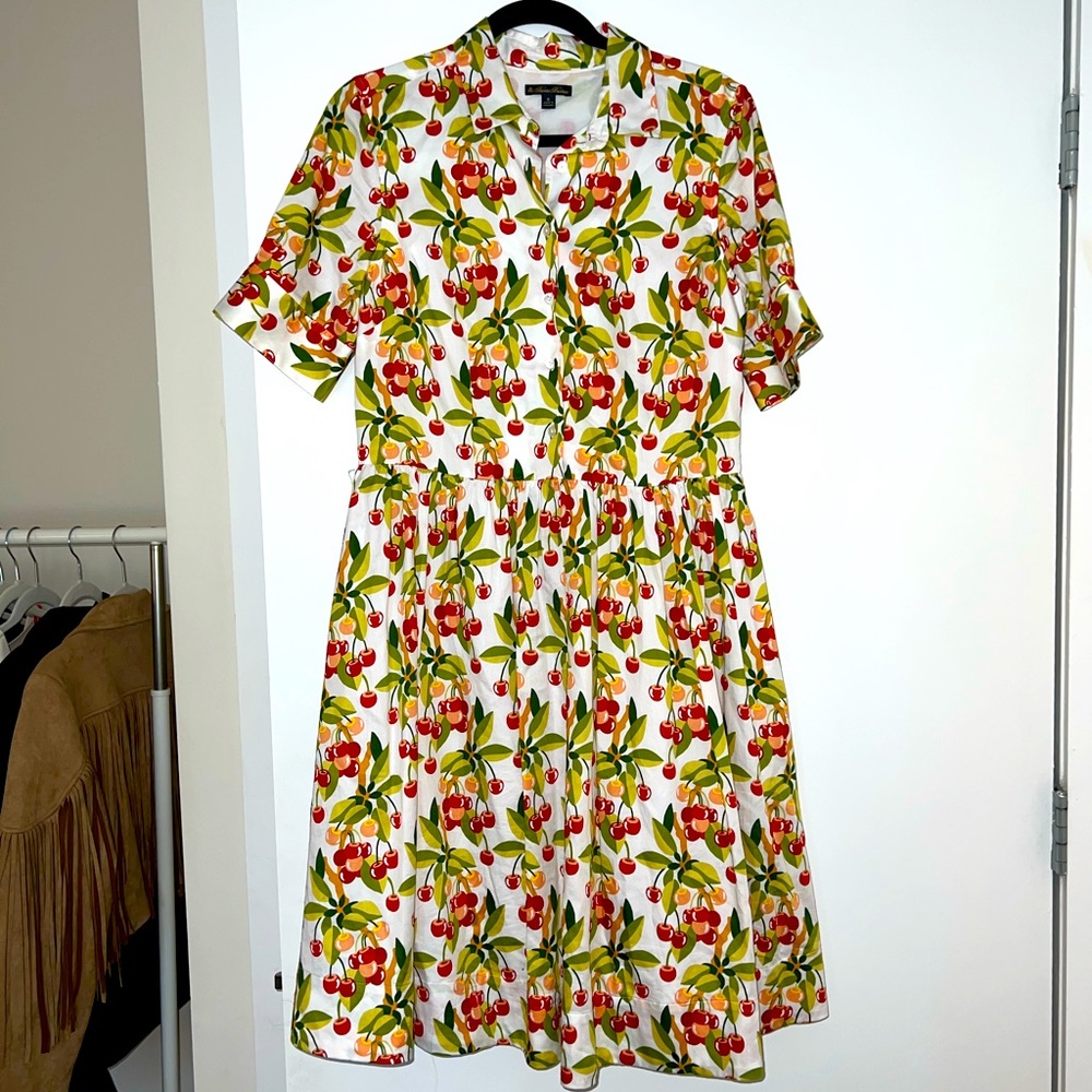 Brooks Brothers Cherry Dress - no belt